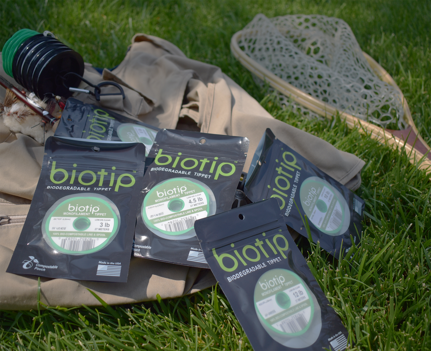 4.5 lb (2 kg) Biodegradable Tippet