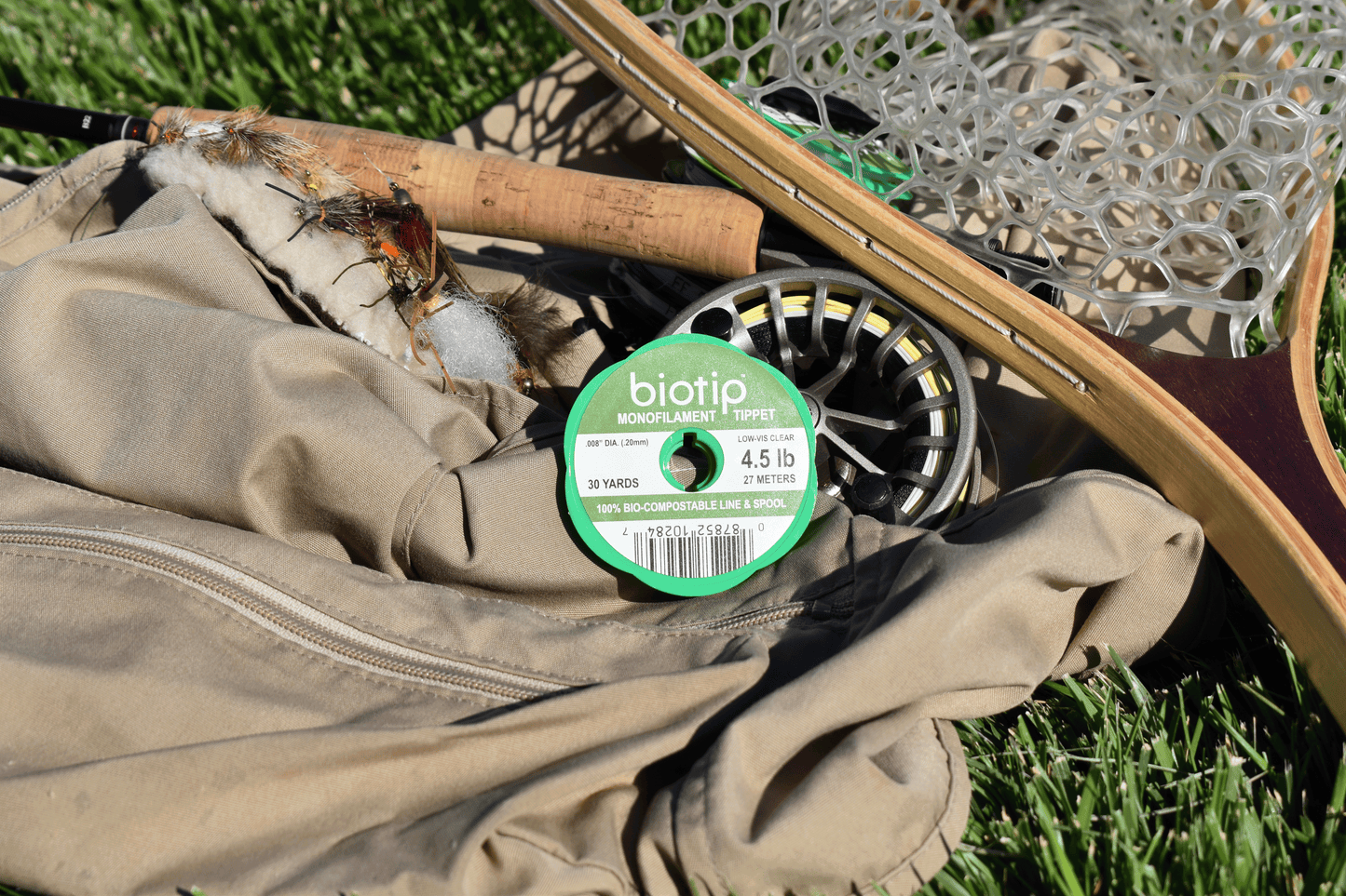 4.5 lb (2 kg) Biodegradable Tippet